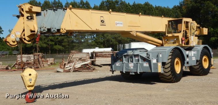 image for item DC2093 1974 Grove RT75S  crane