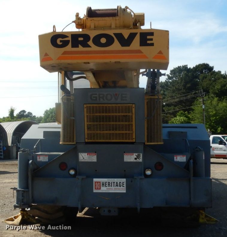 image for item DC2093 1974 Grove RT75S  crane