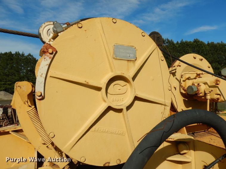 image for item DC2093 1974 Grove RT75S  crane