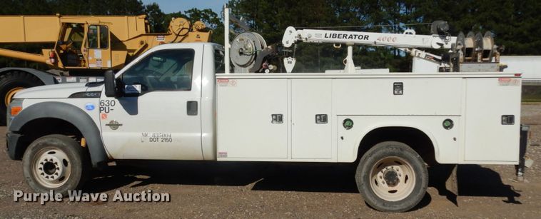 image for item DC2094 2011 Ford F550  utility / service truck