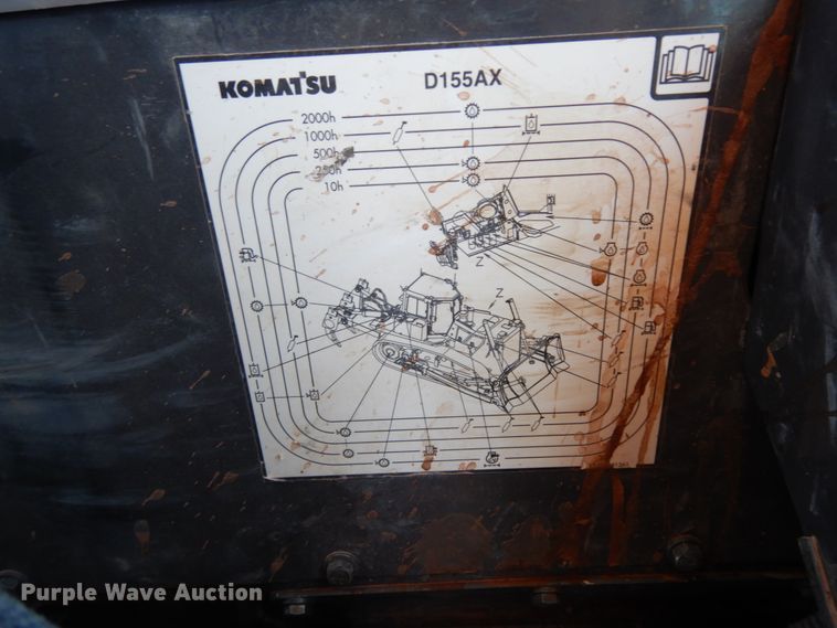 image for item DC2104 2013 Komatsu D155AX-7  dozer