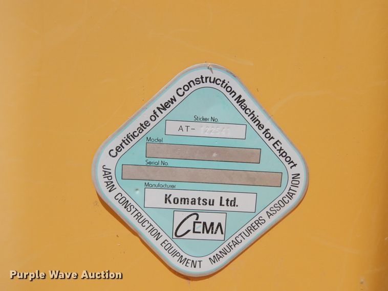 image for item DC2104 2013 Komatsu D155AX-7  dozer