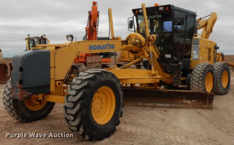 image for item DC2110 2008 Komatsu GD655  motor grader