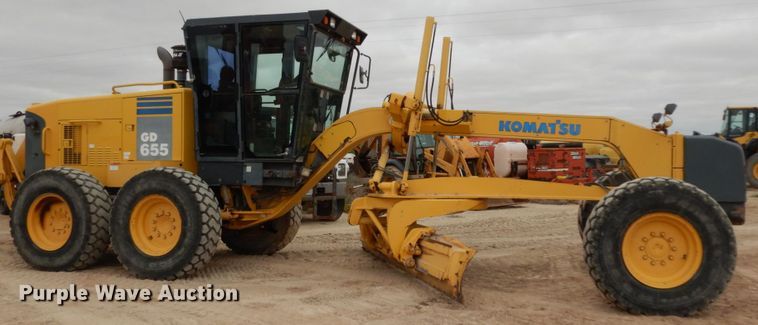 image for item DC2110 2008 Komatsu GD655  motor grader