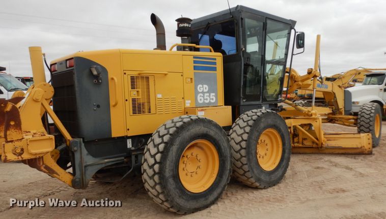 image for item DC2110 2008 Komatsu GD655  motor grader
