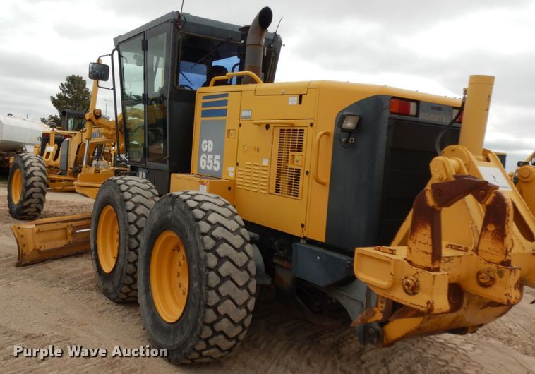 image for item DC2110 2008 Komatsu GD655  motor grader