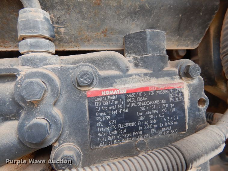 image for item DC2110 2008 Komatsu GD655  motor grader