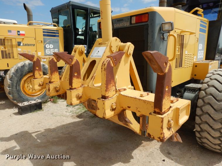 image for item DC2110 2008 Komatsu GD655  motor grader