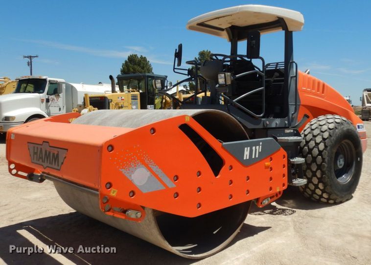 image for item DC2112 2014 Hamm H11I  single drum vibratory roller