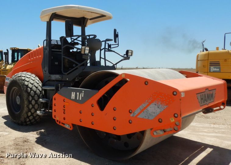 image for item DC2112 2014 Hamm H11I  single drum vibratory roller