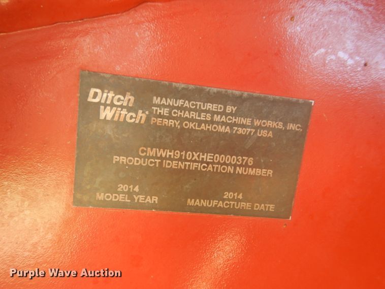 image for item DC2114 2014 Ditch Witch RT120  trencher