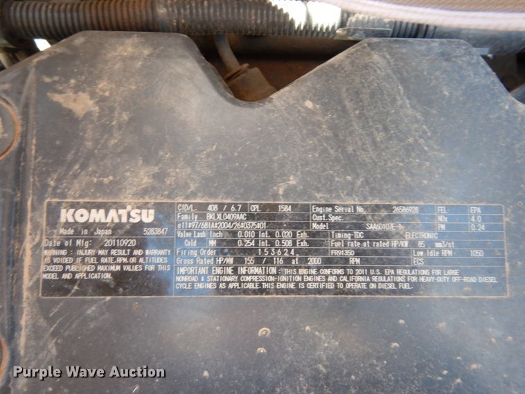 image for item DC2115 2012 Komatsu PC228USLC-8  excavator