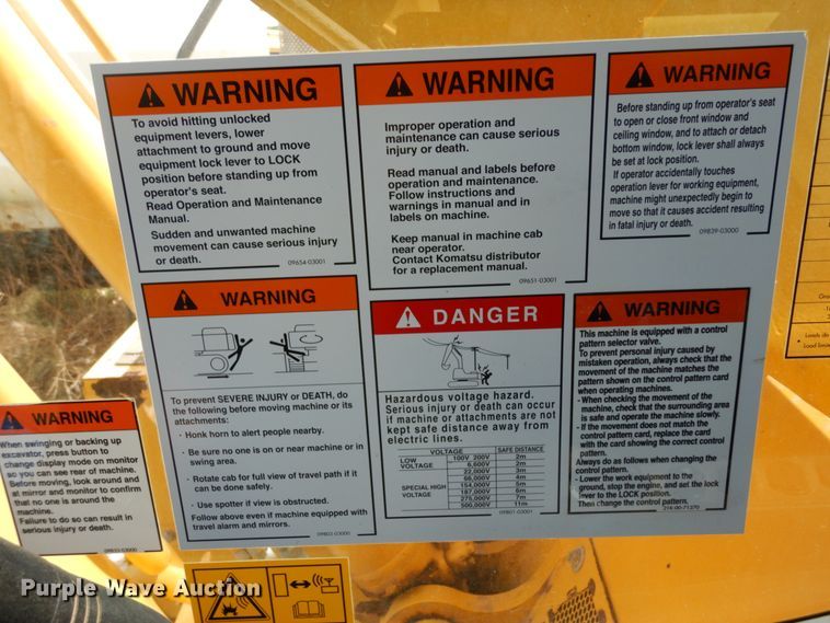 image for item DC2116 2014 Komatsu PC228USLC-8  excavator