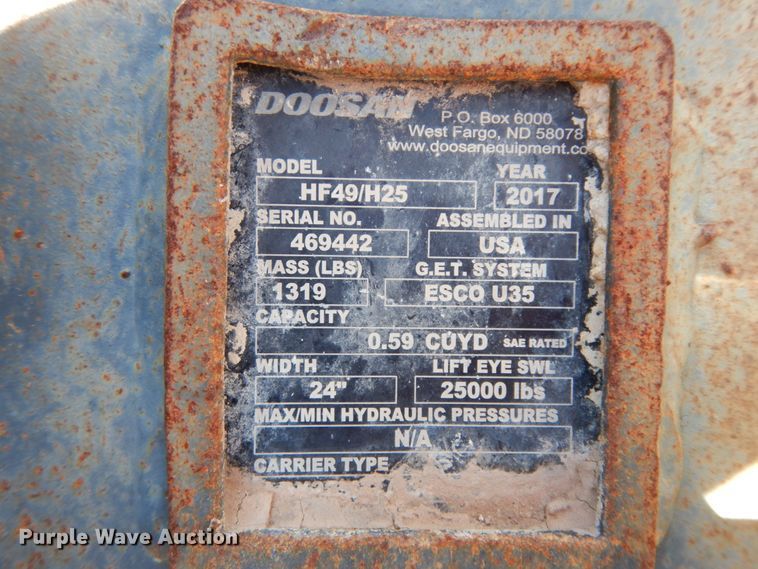 image for item DC2117 Doosan DX235LCR  excavator