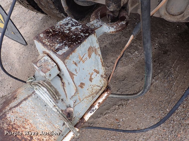 image for item DJ5705 1988 Custom Chassis  end dump pup trailer