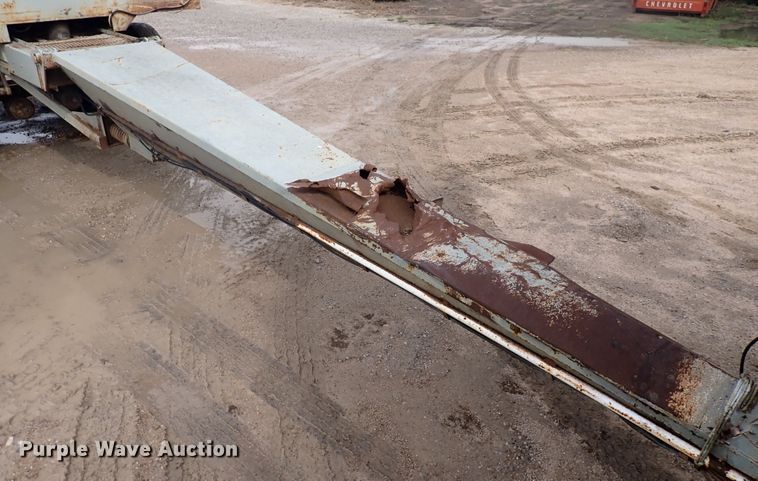 image for item DJ5705 1988 Custom Chassis  end dump pup trailer