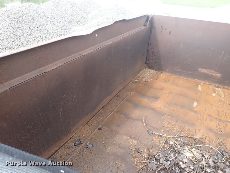 image for item DJ5705 1988 Custom Chassis  end dump pup trailer