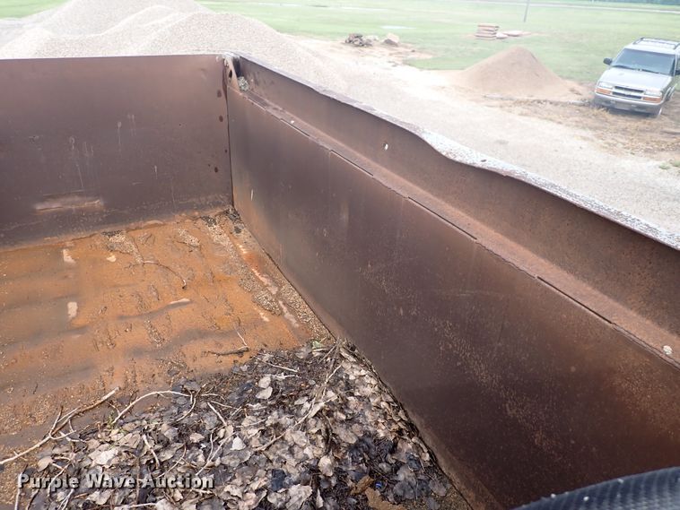 image for item DJ5705 1988 Custom Chassis  end dump pup trailer