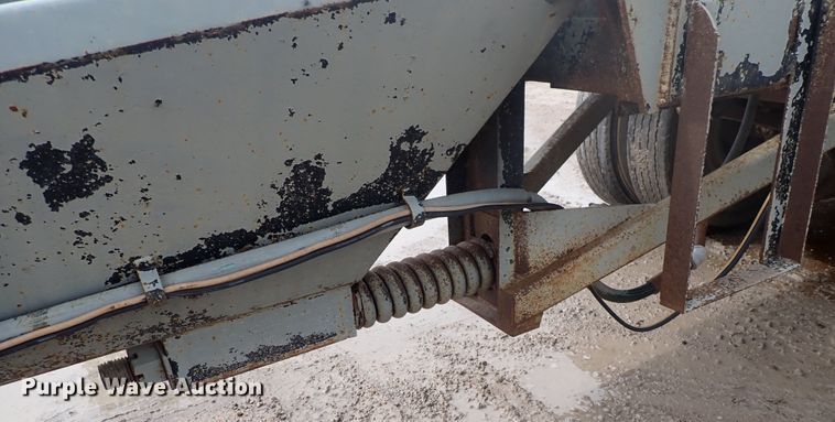 image for item DJ5705 1988 Custom Chassis  end dump pup trailer