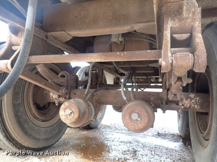 image for item DJ5705 1988 Custom Chassis  end dump pup trailer