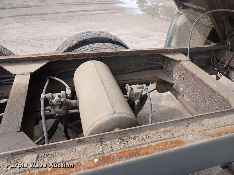 image for item DJ5705 1988 Custom Chassis  end dump pup trailer