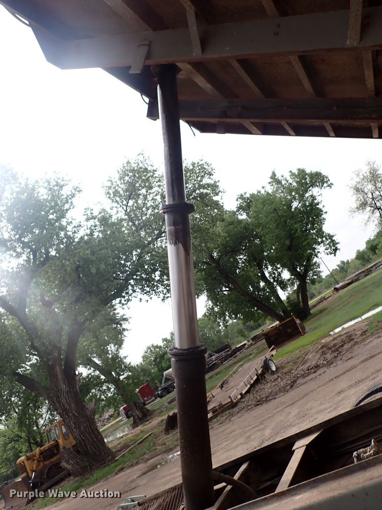 image for item DJ5705 1988 Custom Chassis  end dump pup trailer