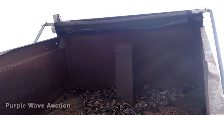 image for item DJ5705 1988 Custom Chassis  end dump pup trailer