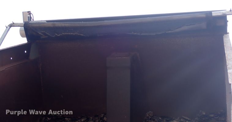 image for item DJ5705 1988 Custom Chassis  end dump pup trailer