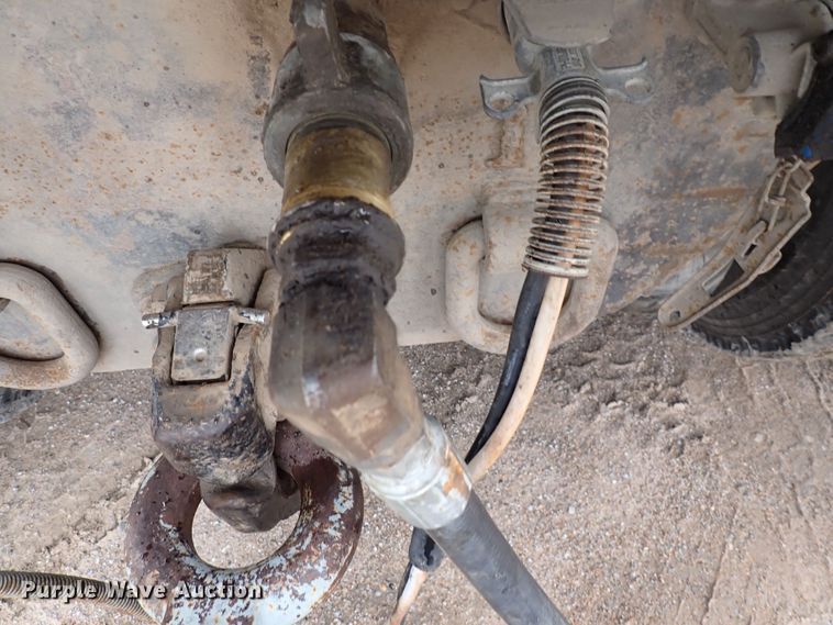 image for item DJ5705 1988 Custom Chassis  end dump pup trailer