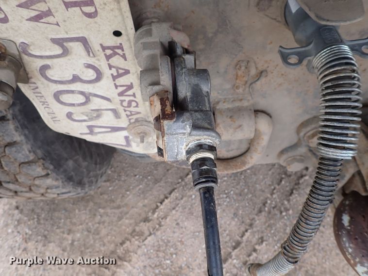 image for item DJ5705 1988 Custom Chassis  end dump pup trailer