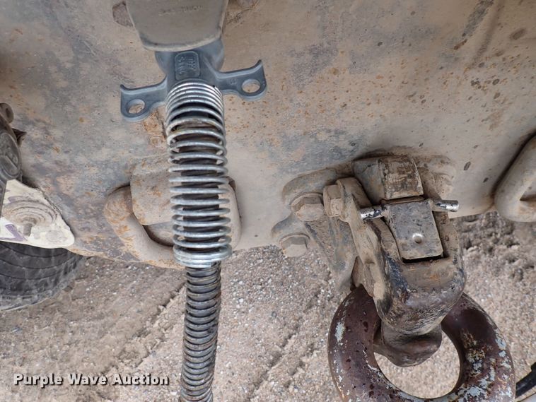 image for item DJ5705 1988 Custom Chassis  end dump pup trailer