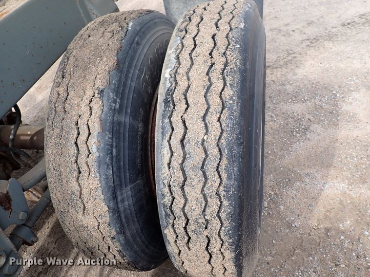 image for item DJ5705 1988 Custom Chassis  end dump pup trailer