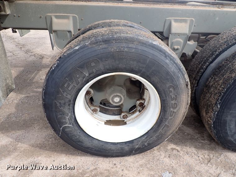 image for item DJ5705 1988 Custom Chassis  end dump pup trailer