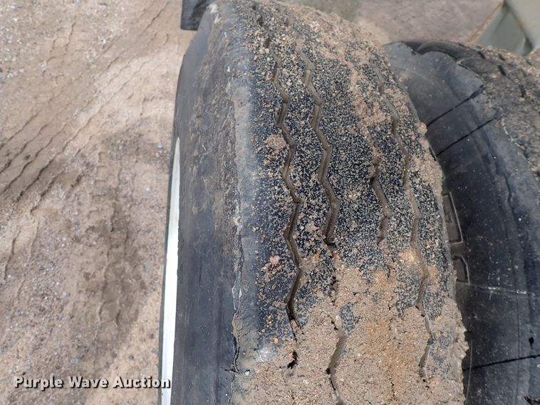 image for item DJ5705 1988 Custom Chassis  end dump pup trailer