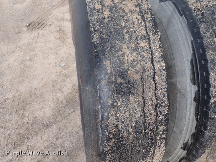 image for item DJ5705 1988 Custom Chassis  end dump pup trailer