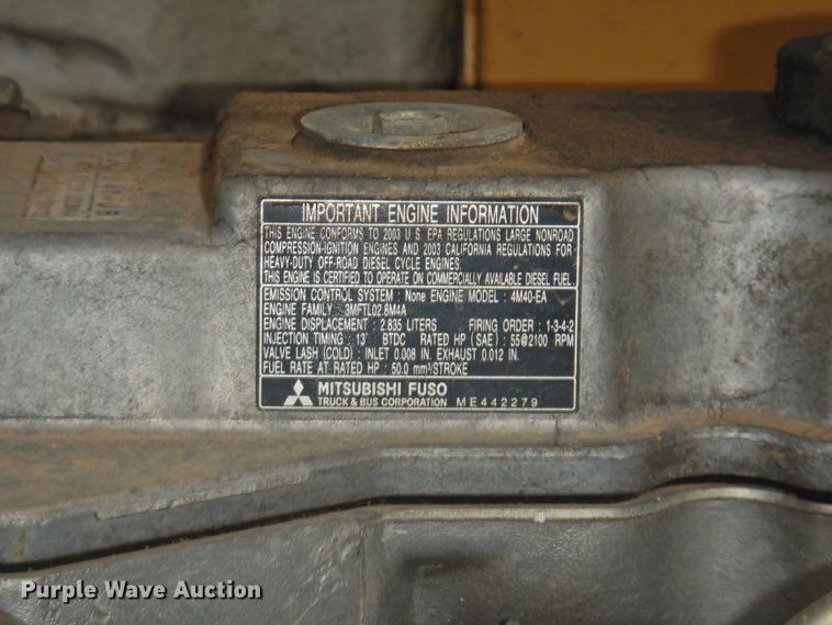 image for item DJ8486 2003 Caterpillar 308C CR  mini excavator