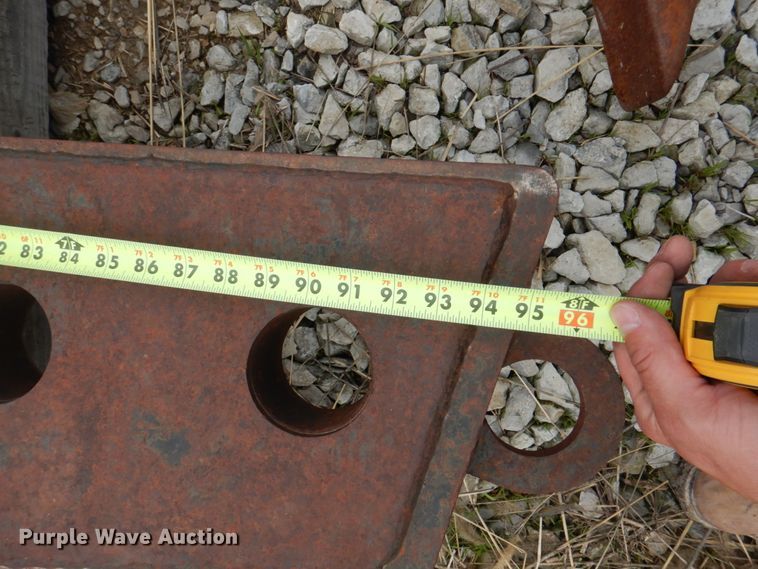 image for item DL0047 (2) vibratory cable plow blades