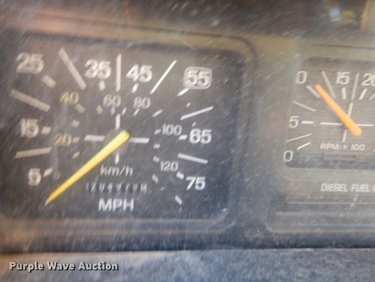 image for item DL2178 1987 Ford FT8000  dump truck