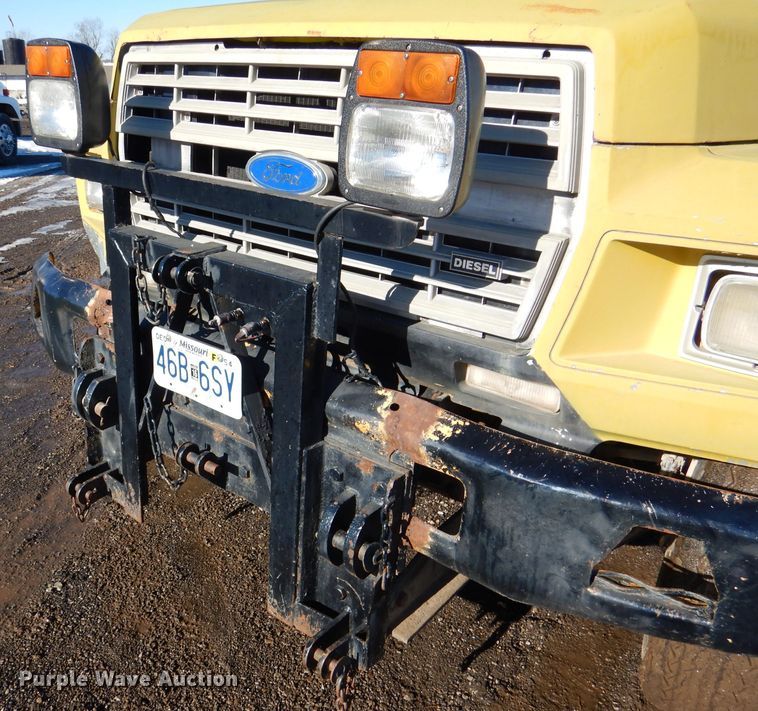 image for item DL2178 1987 Ford FT8000  dump truck
