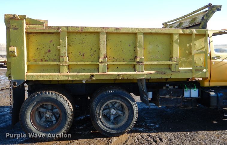image for item DL2178 1987 Ford FT8000  dump truck
