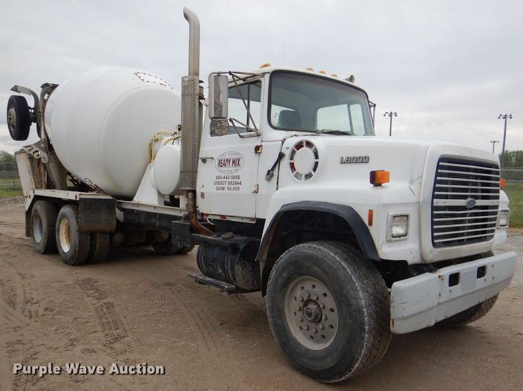 image for item DL8025 1994 Ford L9000  ready mix truck