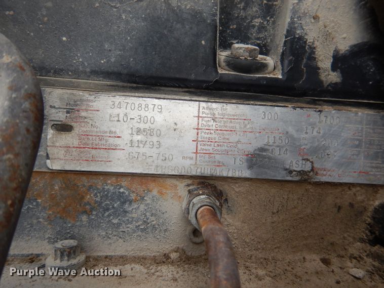 image for item DL8025 1994 Ford L9000  ready mix truck