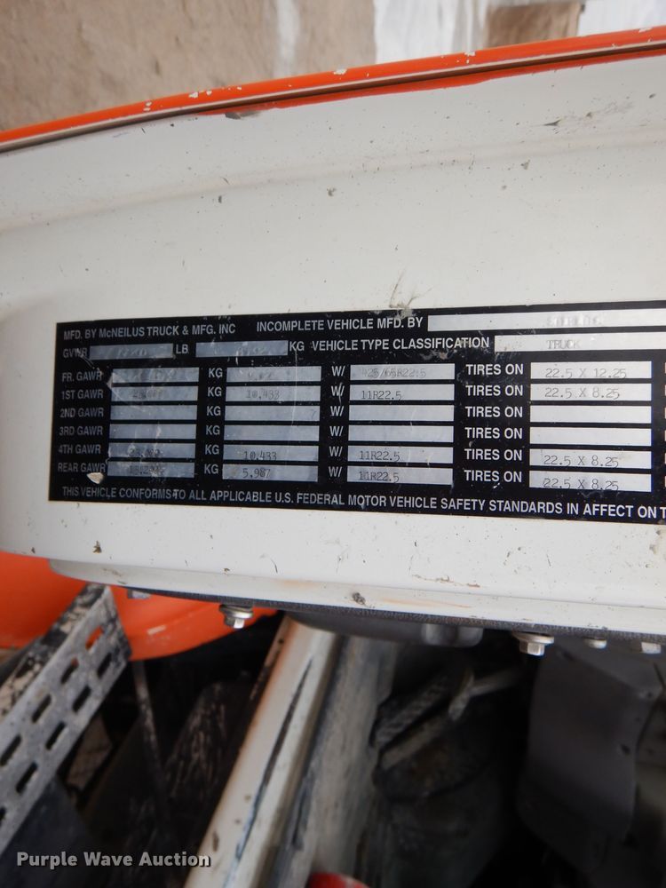 image for item DL8026 1999 Sterling  ready mix truck