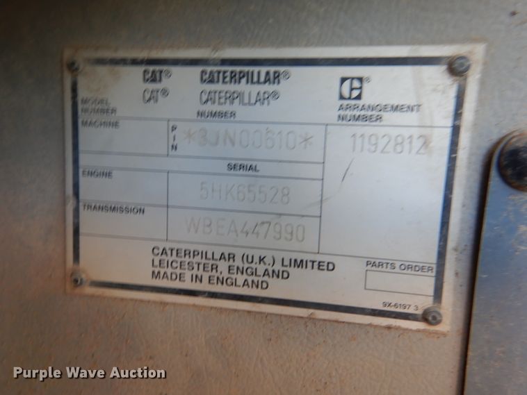 image for item DL8152 1998 Caterpillar TH82  telehandler