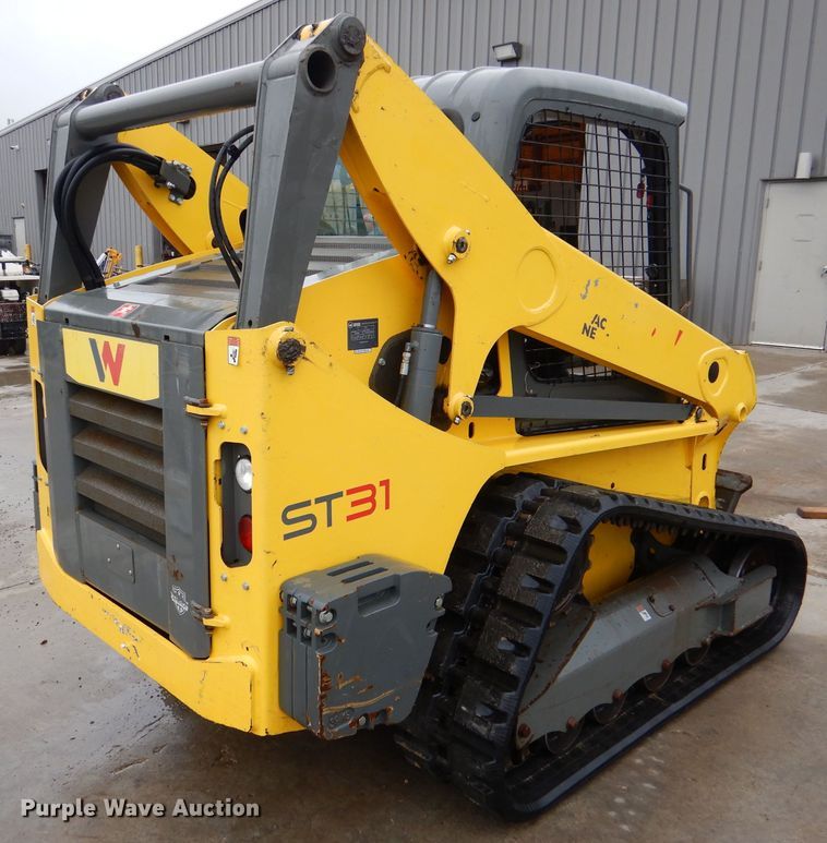 image for item DL8215 2017 Wacker Neuson ST31  tracked skid steer loader
