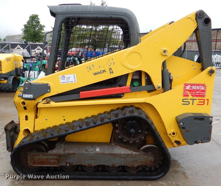 image for item DL8215 2017 Wacker Neuson ST31  tracked skid steer loader