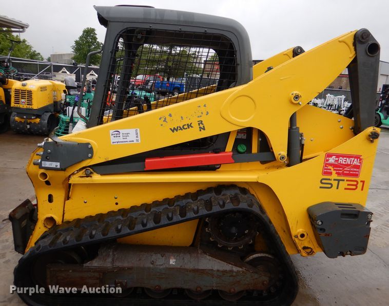 image for item DL8215 2017 Wacker Neuson ST31  tracked skid steer loader
