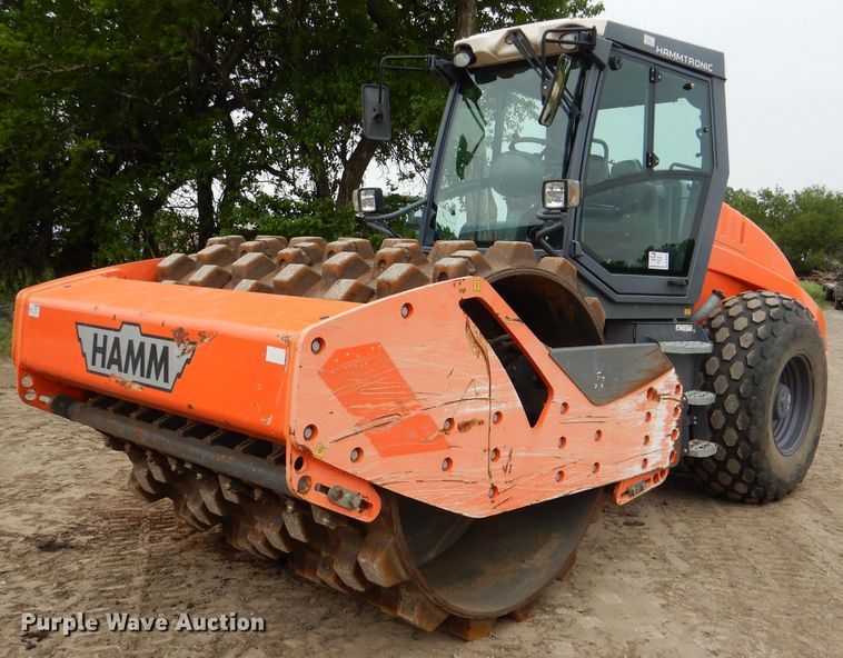 image for item DL8837 2016 Hamm H11I  single drum vibratory roller