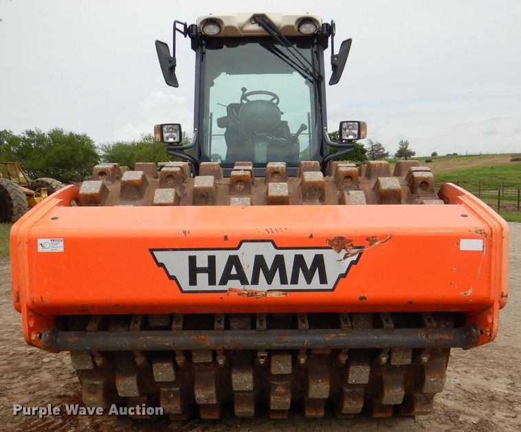 image for item DL8837 2016 Hamm H11I  single drum vibratory roller
