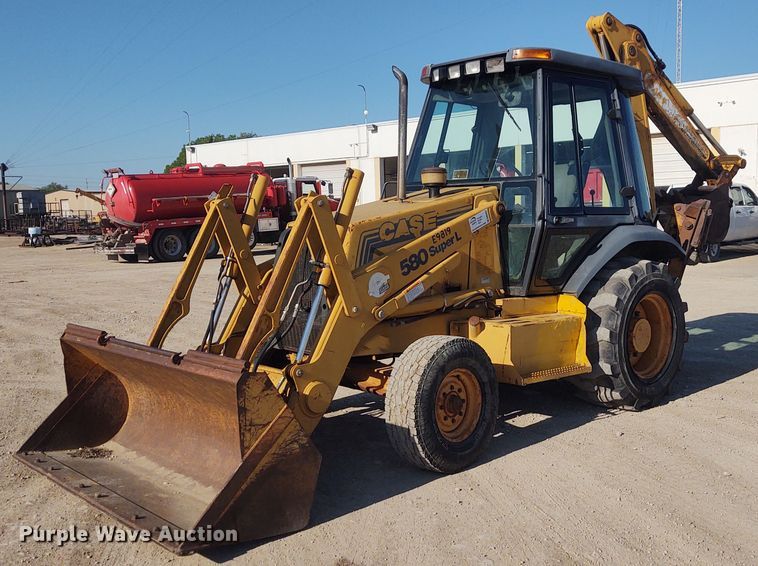 image for item DM0997 1998 Case 580 Super L  backhoe